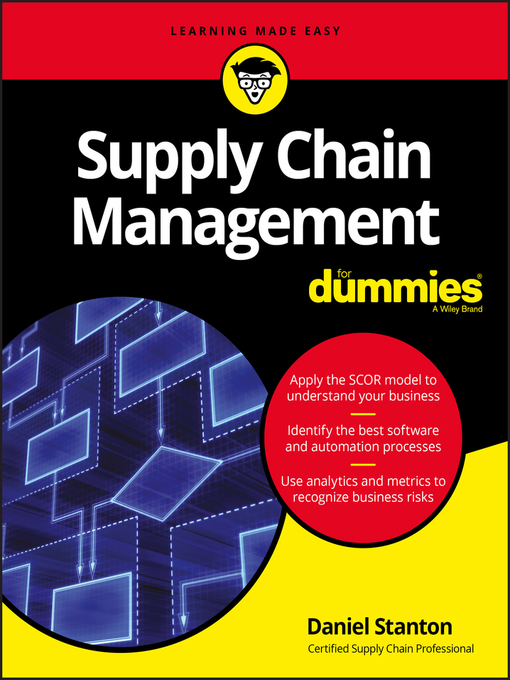 Title details for Supply Chain Management For Dummies by Daniel Stanton - Available